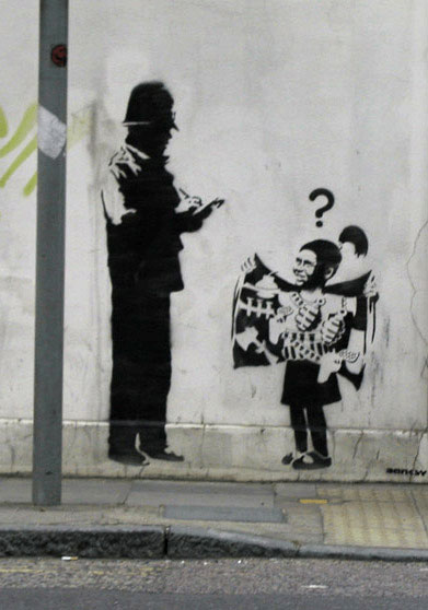 Banksy Terrorist