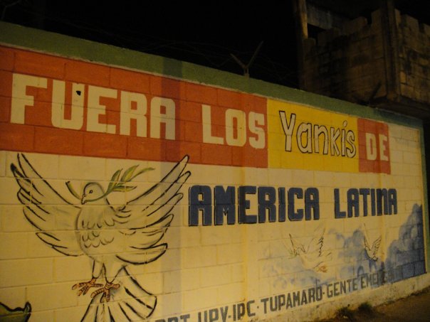 Great Anti-American Murals and Graffiti in Venezuela