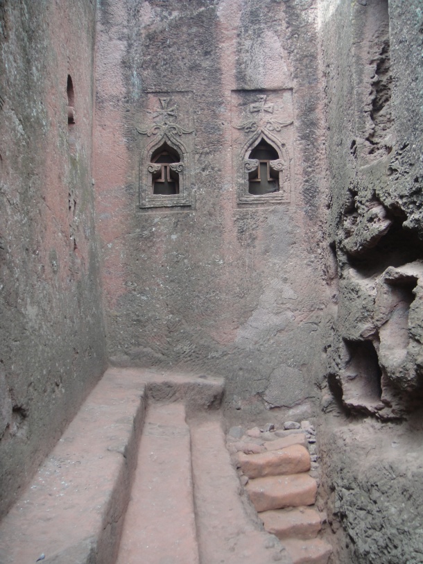 The rock-hewn churches of Lalibela - northwestern group