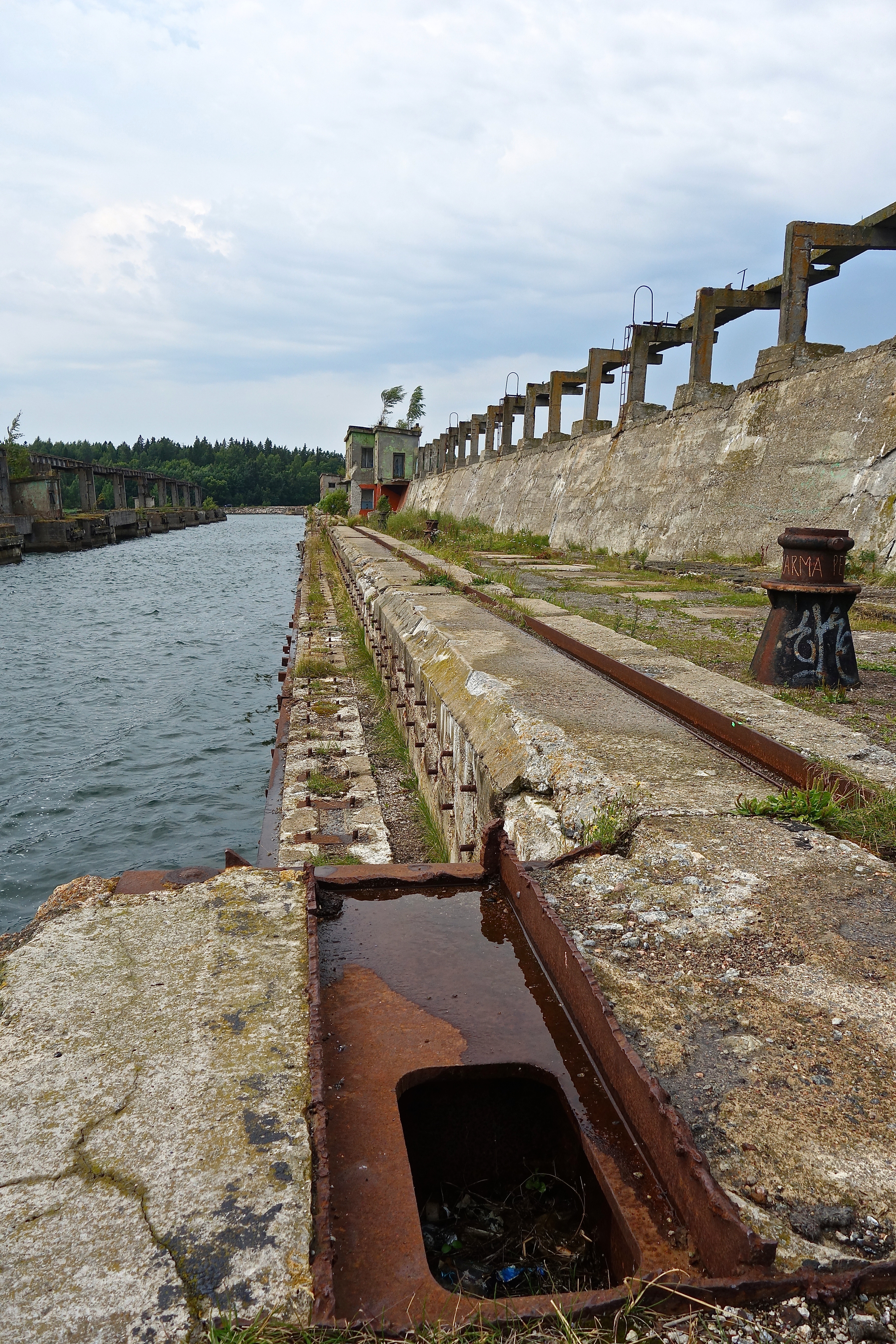 Hara – An Abandoned Soviet Submarine Base In Estonia